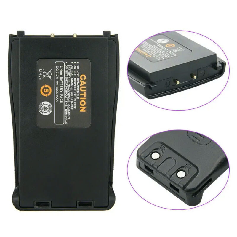 Pin lithium 7.2V 2800mAh cho bộ đàm JCC, phụ kiện bộ đàm giá sỉ.
