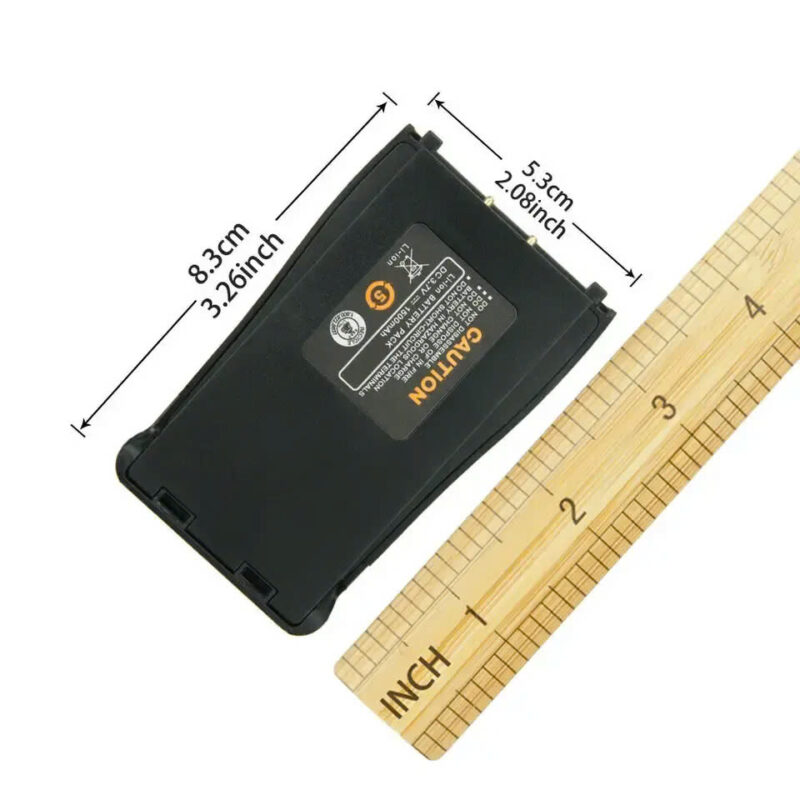 Pin lithium 7.2V 2800mAh cho bộ đàm JCC, phụ kiện bộ đàm giá sỉ.