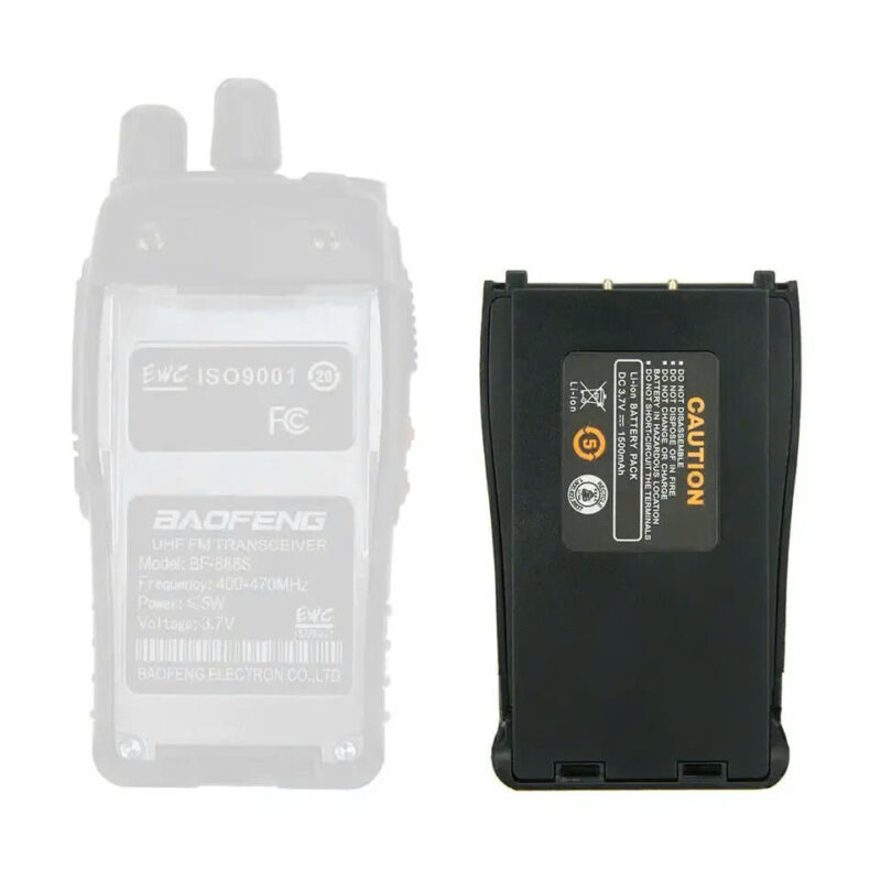 Pin lithium 7.2V 2800mAh cho bộ đàm JCC, phụ kiện bộ đàm giá sỉ.