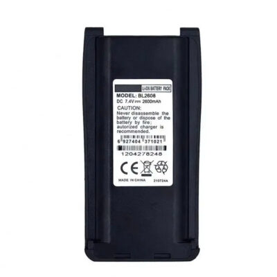 Pin Thay Thế Li-Ion 2600mAh BL2608 BL2102 Bộ Đàm Cho Hytera TC700 TC780.